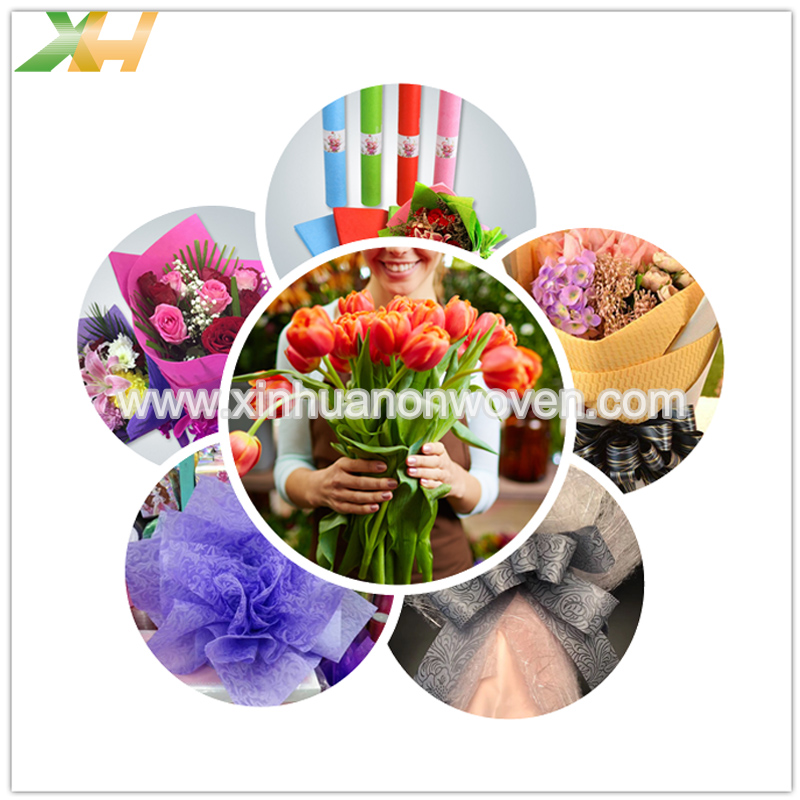 האם נייר עטיפה מבד לא ארוג מתאים לעטיפת זרי פרחים?